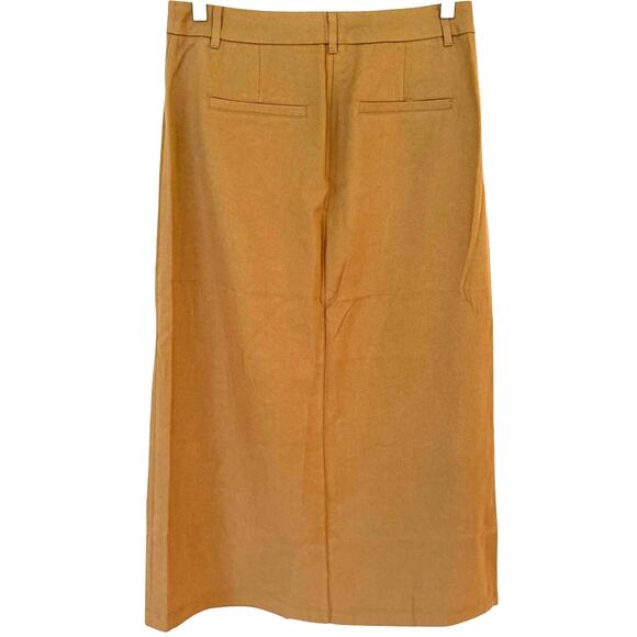 NWT Paige Tan Utility Midi Skirt - Size 6 - Picture 2 of 7